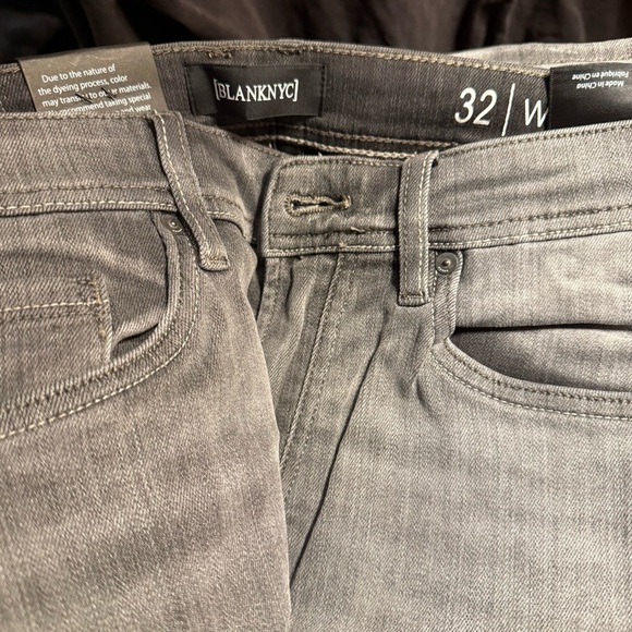 NEW (MSRP $98) BLANK NYC Wooster Slim Fit Comfort Stretch Gray Jeans - Sz 32x32 - Picture 11 of 14